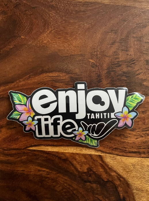 Sticker ENJOY LIFE TAHITI