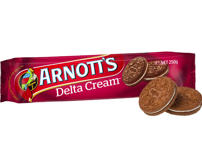 Delta Cream Arnott's 25Og
