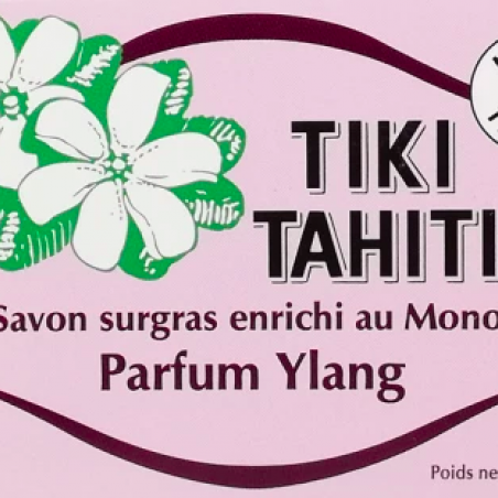 Savon surgras Tiki Tahiti au monoi et fleurs d'ylang ylang